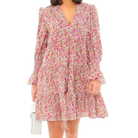 Pomander Place Dresses & Skirts - Tuckernuck Pomander Place Kenzo Vibrant Floral Mini Dress